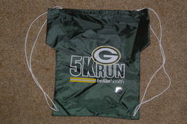 Green Bay Packers NFL Football Drawstring Bag Backpack Gym Bag Tailgate Bag - £10.98 GBP