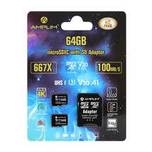 Micro Sd Card 64Gb, 2 Pack Extreme High Speed Microsd Memory Plus Adapte... - £45.66 GBP