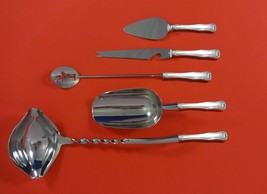 King by Kirk Sterling Silver Cocktail Party Bar Serving Set 5pc Custom Made - $346.60