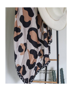 Chatty Cheetah Western Animal Print Wild Rag Scarf Accent - $454.57 MXN