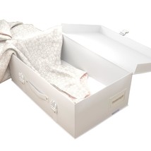 Wedding Dress Storage Box Bridal Gown Preservation Kit Including 10 Sheets Of Ar - £71.96 GBP