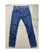 Levis 512 Jeans Big E Slim Tapered Blue Levi Strauss Trousers Mens 34x34 - $23.76