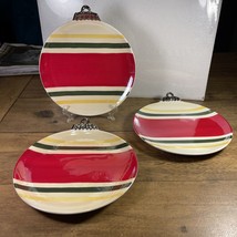Radko &quot;Shiny Brite&quot; Ornament Plates Lot of 3 Stunning Plates - $23.00