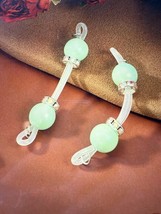 Sexy Non-piercing Green Nipple Rings Adjustable Daily Wear 8mm - $15.69