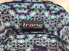 Trans by Jansport Backpack Supermax Navy Moonshine Moroccan -  Used - $20.46