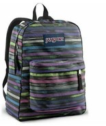 NWT Jansport Superbreak Student Backpack - Multi Tribal Stripe - Discont... - £27.89 GBP