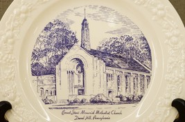 Homer Laughlin China Broad Street Memorial Methodist Church Plate Drexel... - $24.74