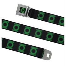 Green Lantern Symbol Seatbelt Belt Black - £25.56 GBP