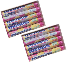 X2Mentos Candy, Mint Chewy Candy Roll, Fruit, 14 Count (pack of 15), Mul... - $38.00