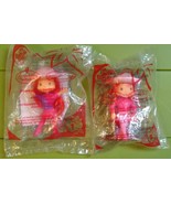 Strawberry Shortcake Doll Lot of 2 McDonald&#39;s Happy Meal Toy Figures #1 ... - £3.88 GBP