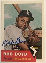 Bob Boyd (d. 2004) Signed Autographed 1953 Topps Archives Baseball Card - Chicag - £10.07 GBP