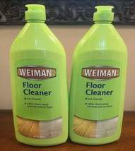 (2) Weiman Floor Cleaner Green Bottle Wood Laminate Tile Eco READ Squirt... - £34.80 GBP