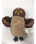 IKEA Vandring Uggla Owl Hand Puppet Plush 10&quot; Super Soft Stuffed Animal ... - £8.49 GBP
