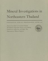 Mineral Investigations in Northeastern Thailand by Herbert S. Jacobson - $24.99