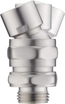 Miyili Brass Ball Joint Shower Head Adapter, Adjustable Swivel Ball, Z200N - £23.94 GBP