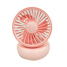 Delicate Rechargeable &amp; Adjustable Mini Fan - Pink - £30.11 GBP