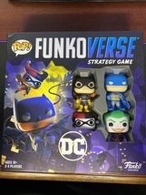 Funko Pop Funkoverse Strategy Board Game DC Batman Joker Harley Batgirl - $19.50