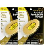 Craft Tape Permanent Glue Runner Scrapbook Adhesive Ad Tech 8.75 Yards S... - £7.88 GBP
