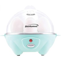 Brentwood Electric 7 Egg Cooker with Auto Shut Off in Blue - £49.82 GBP