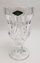 Shannon Crystal Vase Designs of Ireland 24% Lead Crystal Czech Republic 7 3/4&quot; H - £69.96 GBP