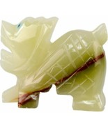 Green Onyx Dragon 2.5 Inch Spirit Animal - £15.78 GBP