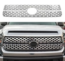 For 2018-2021 Toyota Tundra 1PC Chrome Grille Grill Insert Overlay Trim - £85.76 GBP