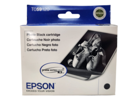 Epson Photo Black Ink Cartridge T059120 For Stylus Photo R2400 - £14.07 GBP