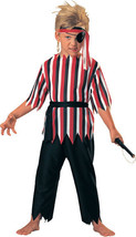 PIRATE BOY BUCCANEER SWASHBUCKLER CHILD HALLOWEEN COSTUME BOYS SIZE LARG... - $307.54 MXN