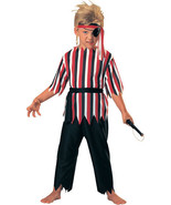 PIRATE BOY BUCCANEER SWASHBUCKLER CHILD HALLOWEEN COSTUME BOYS SIZE LARG... - €14,26 EUR