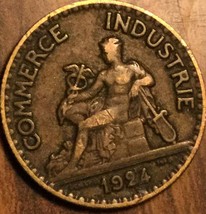 1924 France 50 Centimes Coin - £1.54 GBP