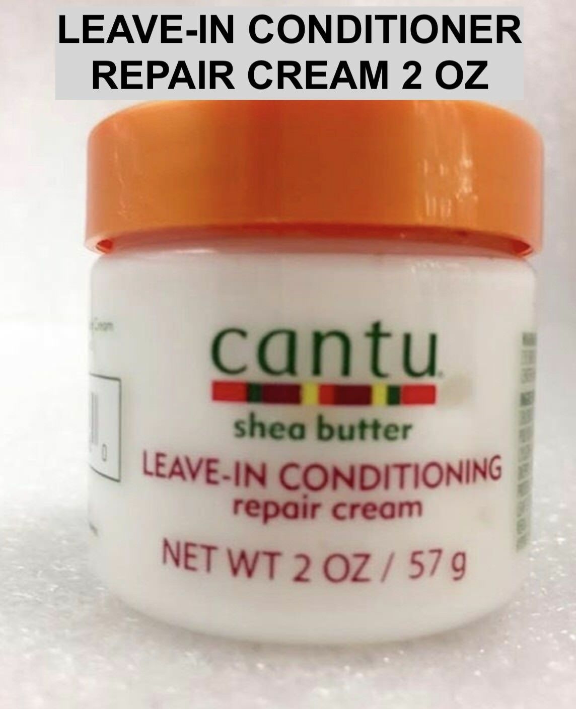 CANTU SHEA BUTTER LEAVE IN CONDITIONING REPAIR CREAM MOISTURIZES DRY HAI... - $2.39