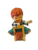 Goebel Hummel Figurine vtg Germany Redheads red heads byj23 Kibitzer dog 1958 - £51.31 GBP