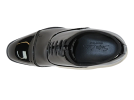 Men Santino Luciano Formal Dress Shoes Patent Leather Shiny Lace up C534 Black image 6