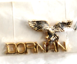 VTG Bob Robert Dornan American Bald Eagle Bird Political Campaign Gold Tone Pin - $14.99