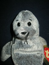 &#39;97 Ty Orig Beanie Baby Slippery The Seal 5TH Gen Ht 7TH Gen Tt Mwmt #4222 - £5.45 GBP