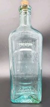 C I Hood &amp; Co Hoods Sarsaparilla Lowell Mass Embossed Aqua Bottle 1800’s... - $59.99