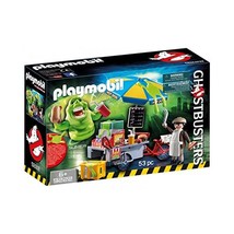 Playmobil 9222 GhostbustersTM Hot Dog Stand with Slimer  - $142.00