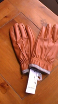 GoodFellow and Co. Men&#39;s Winter Gloves Tan Beige Polyester L/XL - £7.78 GBP