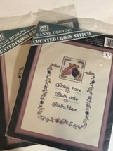 Banar Designs Counted Cross Stitch Lot of 2 Box1  - £8.38 GBP