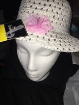 White Fashion Sun Hat Spring One Size Fits All-BRAND NEW-SHIPS N 24 Hours - £10.13 GBP