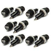 10Pcs Electrical Panel Mounted 5 X 20Mm Fuse Holder For Radio Auto Stereo - £10.81 GBP