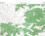 Magruder Mtn. Quadrangle, Nevada-California 1957 Map USGS 15 Minute Topo... - $21.99