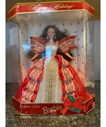 1997 Happy Holidays Special Edition Barbie 10th Anniversary Brunette Gre... - $708.01 MXN