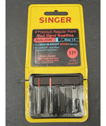 NEW Vintage Singer Red Band Sewing Needles Style 2020 Size 14 Pack Of 2 - $107.89 MXN