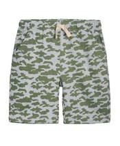MSRP $22 Epic Threads Big Boys Camo Fleece Knit Shorts Gray/Green Size S... - $13.86