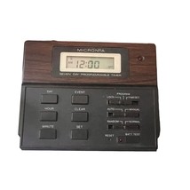 Micronta 7-Day Programmable Timer Plug In Works - £13.30 GBP