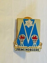 US Military 303rd Military Intelligence BN Insignia Pin - Primi Noscere - $10.00