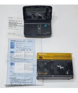 Sony Portable AM/FM Radio World Time Clock ICF-C1100 Box &amp; Instructions VTG - £47.43 GBP