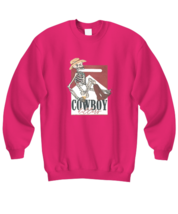 Funny Sweatshirt Cowboy Killers Pink-SS  - £22.10 GBP