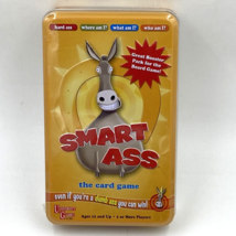 Smart Ass Card Game Collector&#39;s Tin University Games 2014 New Sealed GM - £14.29 GBP